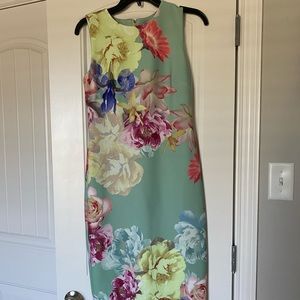 Floral print dress